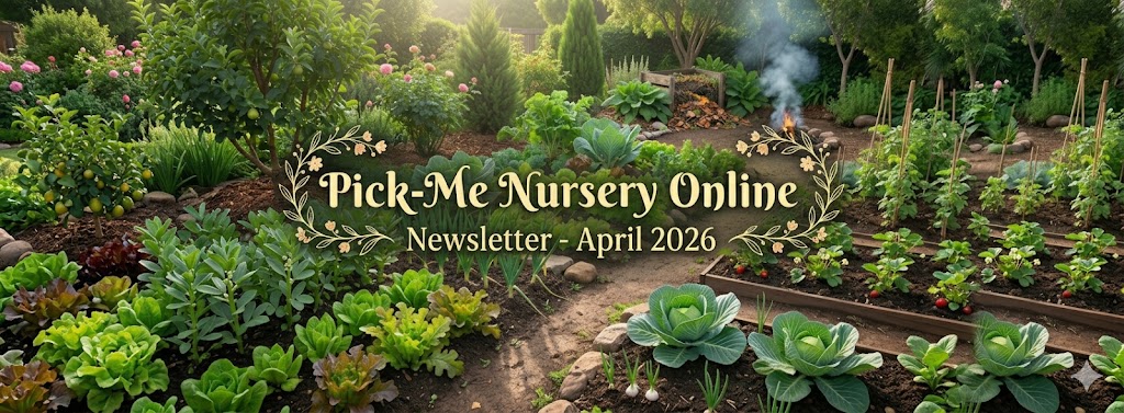 Pick-Me Landscaping & Nursery - Newsletter - April 2026